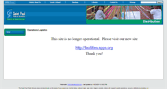 Desktop Screenshot of distribution.spps.org